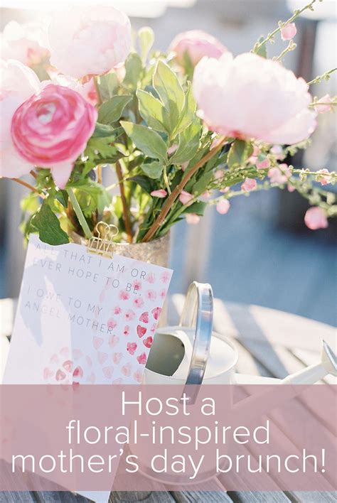 diy decoration ideas for hosting the most stunning brunch for mom on mother s day floral