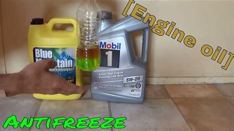 Engine Oil Mixed With Antifreeze What It Looks Like Youtube
