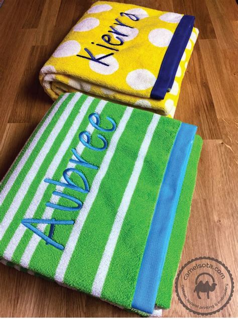 Custom Embroidered Charisma Extra Large Resort Beach Towel 35 X 70