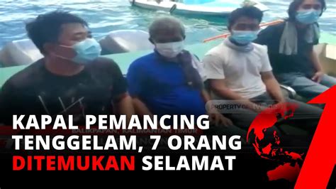 Liburan Berujung Petaka Kapal Pemancing Tenggelam Orang Hilang