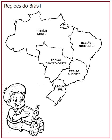 Regioes Do Brasil Atividades De Geografia Atividades Com Mapas Images