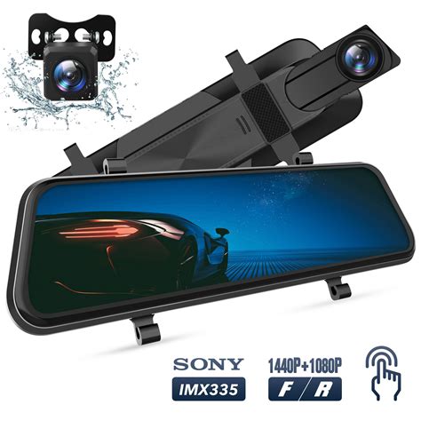 Vantop H610 Dc Dual Dash Cam Front And Rear 25k Full Hd 10 Inch Screen