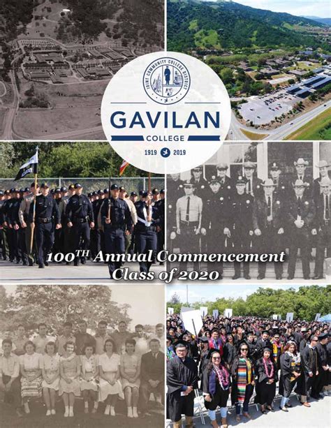 Gavilan College 2020 Centennial Commencement Program By Gavilan College Issuu