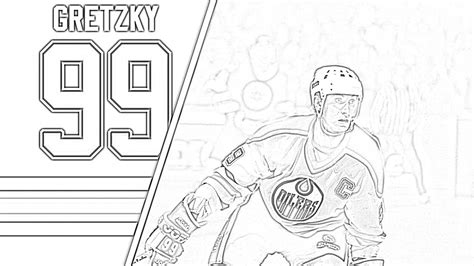 Hockey Coloring Pages Nhl Logo Coloring Pages