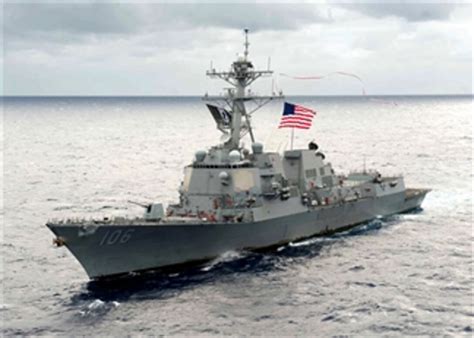 The USS Stockdale DDG 106 Flies A 240 Foot Long Homeward Bound