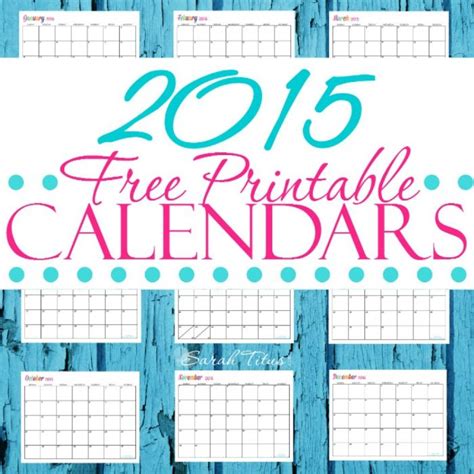 Free Printable Customizable Calendars Free Printable Custom Calendars