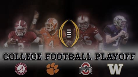 College Football Playoff Hype Video 2016 Youtube