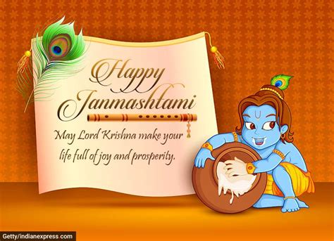 Happy Krishna Janmashtami 2020 Wishes Images Status  Pics Quotes