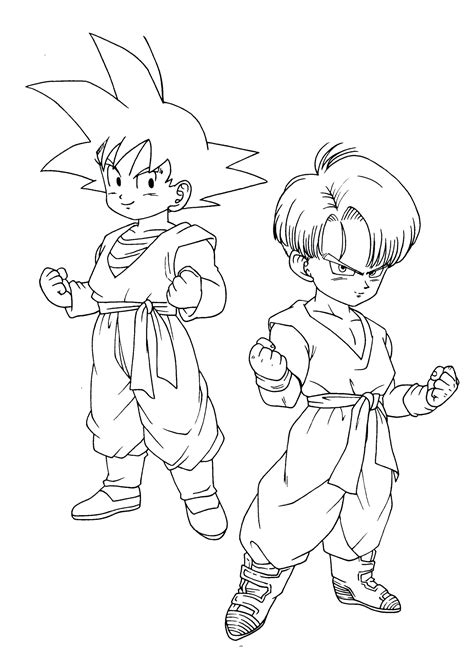 With the new dragonball evolution movie being out in the theaters, i figu. Dragon Ball Z Trunks Drawing at GetDrawings | Free download