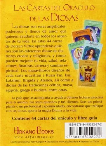 Cartas Del Oraculo De Las Diosas Las De Virtue Doreen Editorial