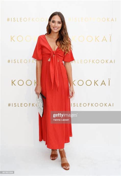 madeline cowe arrives ahead of the kookai spring summer 17 18 news photo getty images