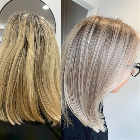 Ash Blonde Hair With Shadow Root ROOTSG