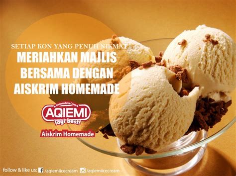 Aqiemi Homemade Ice Cream dari Bangi ke Klang lepas tu Shah Alam sampai Kuala Lumpur: Aiskrim