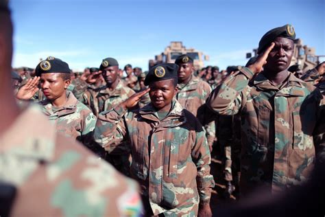 U S South African Troops Kick Off Shared Accord 2017 With Ceremonial Tribute Article The