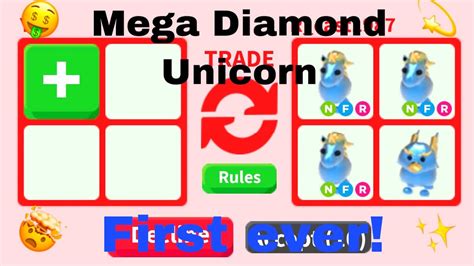 Making Mega Neon Diamond Unicorn Soon In Adopt Me🤯insane Youtube
