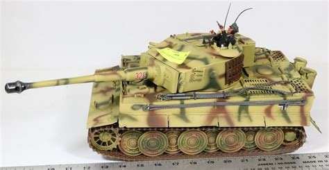 Large Tiger I Model Tank 118 Scale Kastner Auctions