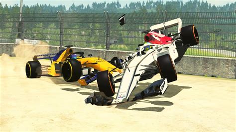 Formula 1 Crashes And Fails 2 Beamng Drive Youtube