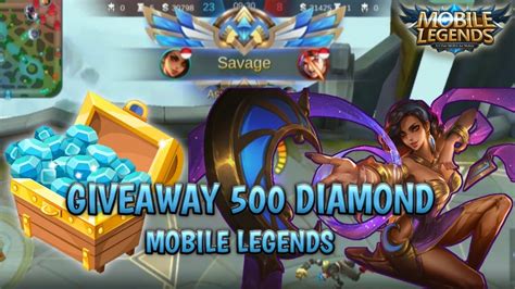 Giveaway Diamond Mobile Legends Youtube