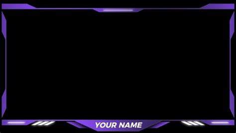Purple Twitch Overlay Banner Twitch Webcam Overlay Template And Ideas