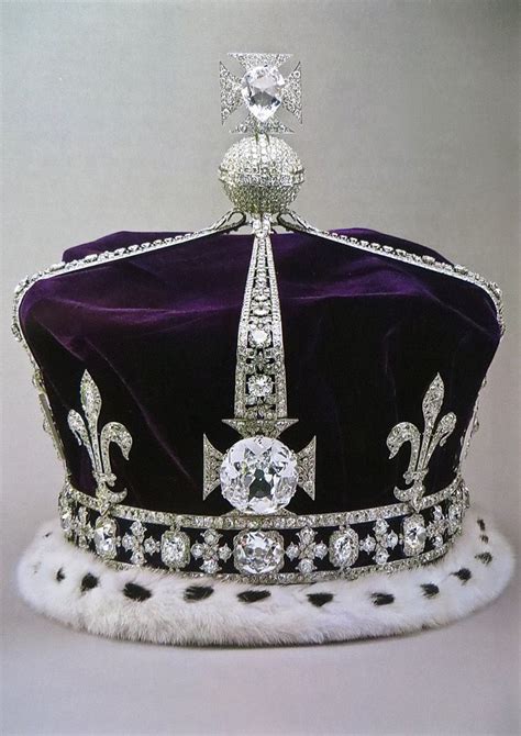 The Crown Of The Late Queen Elizabeth The Queen Mother Of The United