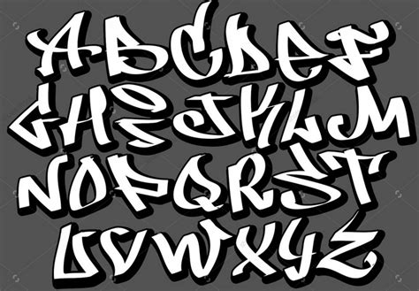 Graffiti Collection Ideas Graffiti Alphabet Fonts A Z Basic Design