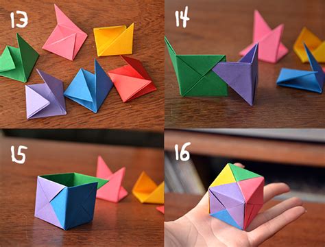 Diy Cubo De Origami Midiadrops