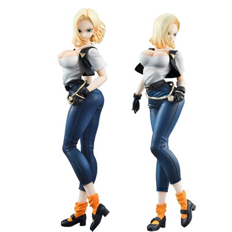 20cm Dragon Ball Z Android 18 Lazuli Sexy Anime Action Figure Pvc New Collection Figures Toys