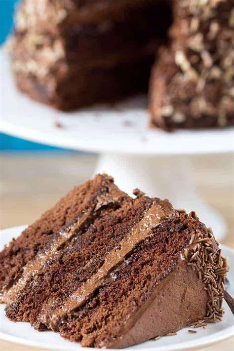 Just over 2 cups (270 g) powdered sugar. Chocoholics Chocolate Mousse Cake - Simply Stacie