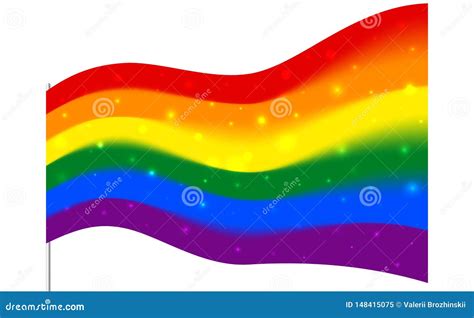 blurred sparkling rainbow flag lgbt and lgbtq pride gay lesbian transgender rainbow blurred