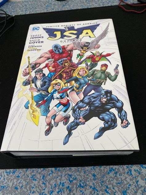 Jsa By Geoff Johns Omnibus Vol 1 Hobbies And Toys Books And Magazines