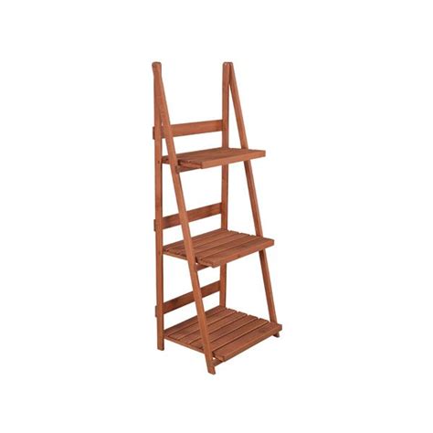 Leisure Season 3 Tier A Frame Wooden Plant Stand 24” X 18 In X 60