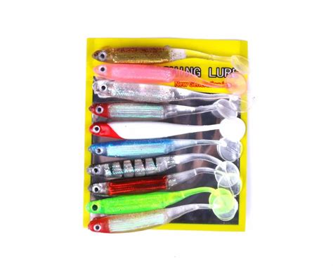 Soft Lure 10pcslot Soft Lure 10cm52g Worm Lure Soft Lure Buy