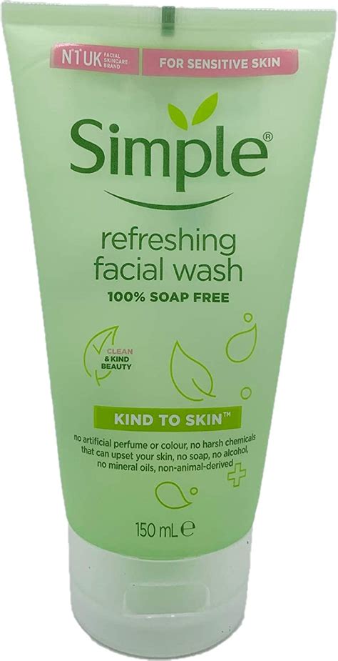 Simple Kind To Skin Refreshing Facial Wash Gel 150ml By Simple