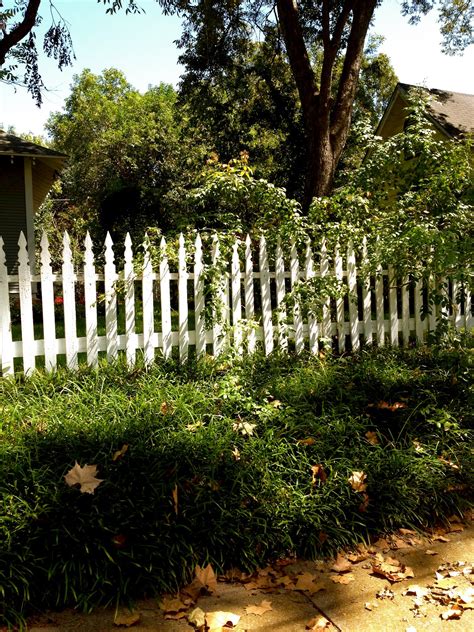 The Brenham House White Picket Fences In Brenham Texas