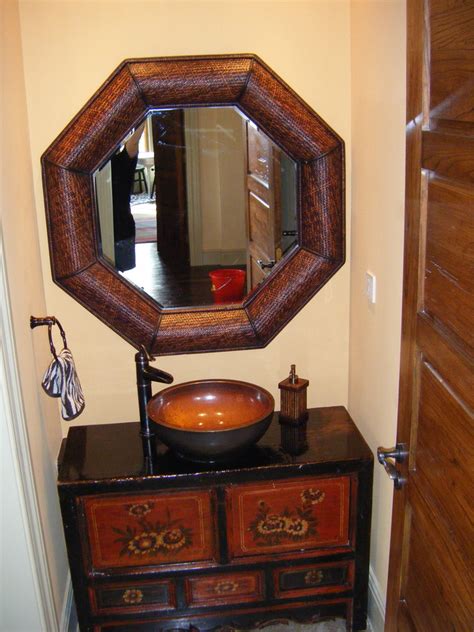 Rooms Bathrooms With Antique Chinese Design Elements Asian