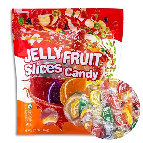 Buy Funtasty Jelly Fruit Slices Candy Individually Wrapped Assorted