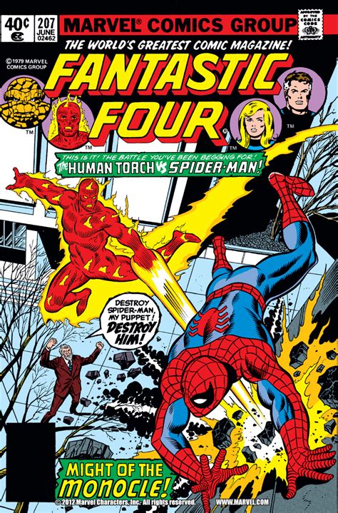Read Online Fantastic Four 1961 Comic Issue 207