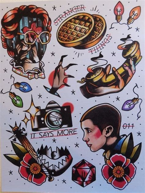 Pin By Pedro Pivatto On Desenhos Stranger Things Tattoo Tattoo Flash
