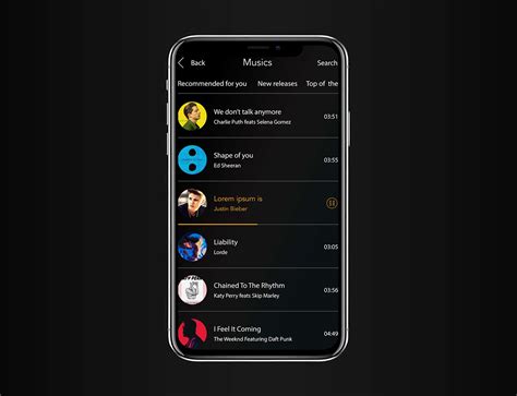 Download the identifiers and enjoy it on your iphone, ipad, and ipod touch. iOS Music App UI Kit - Free PSD on Behance