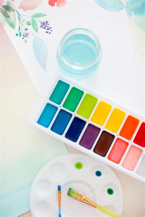 Homemade Watercolor And Watercolor Material Guide Basic Watercolor Diy