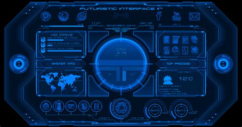 Guis are used for the majority of computer operating systems, mobile operating systems and software in existence. Windows Customs: Alienbyte Futuristic Interface II