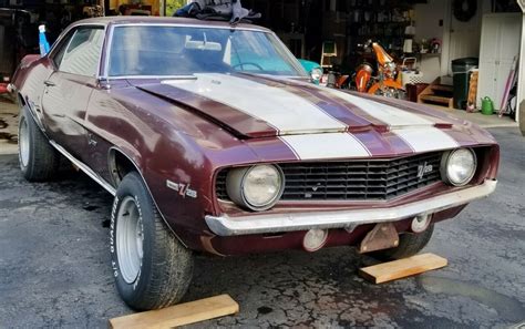 Stalled Project 1969 Chevrolet Camaro Z28 Barn Finds