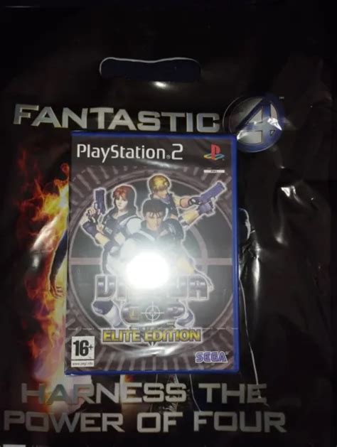 Virtua Cop Elite Edition Sony Playstation 2 Ps2 Pal New And Sealed Game