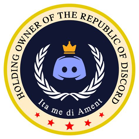 Holding Owner Of The Republic Of Discord Republic Of Discord Wiki