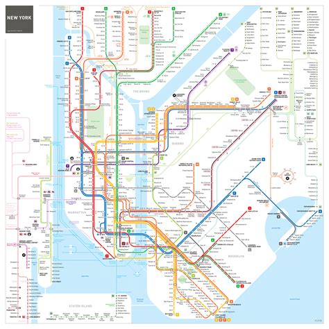 New york city boroughs map. 4 NYC Subway Maps That Are Actually Easier to Read Than the Real Thing | spoiled NYC