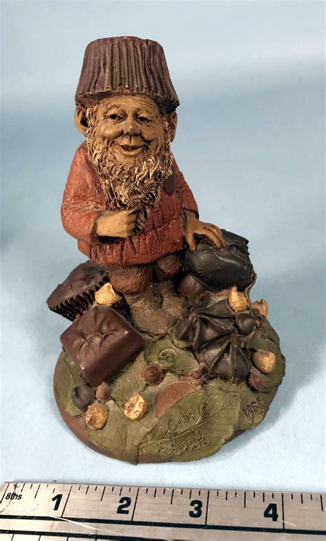 Cairn Studio Chip Figurine Gnome Tom Clark Miniature Chocolate