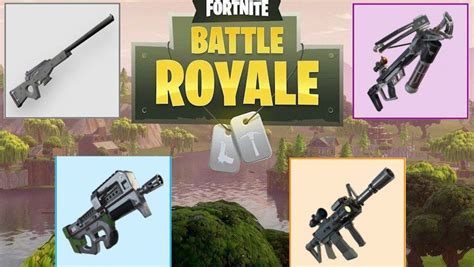 Fortnite Leaks A Tactical Assault Rifle Among Other Weapons
