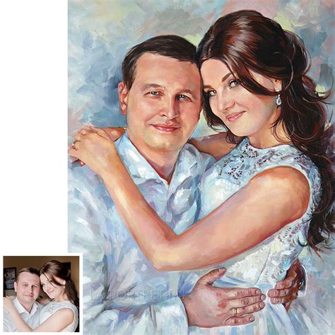 Artstation Art Portrait Romantic Couple