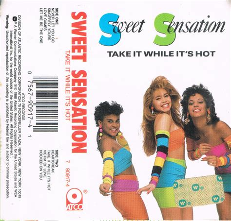 Sweet Sensation Take It While Its Hot 1988 Cassette Discogs