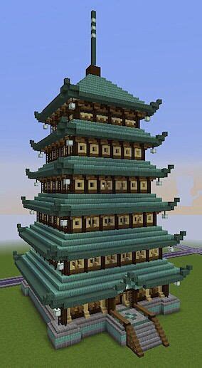 Pagoda Tutorial Minecraft Amino